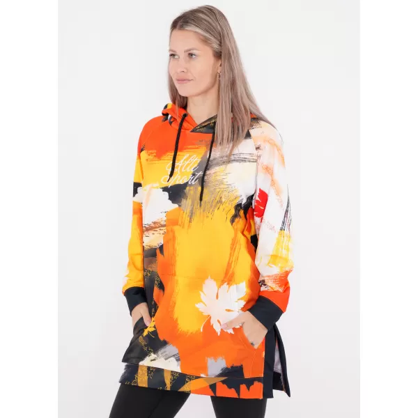  Funktionelles erweitertes Damen-Sweatshirt Premium ALTISPORT VOJ/ALW019MI03 ORANGE 