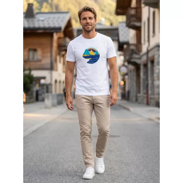  Herren-T-Shirt ALTISPORT ALM186129 WEIß 