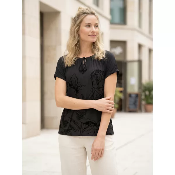  Damen-T-Shirt ALTISPORT DEBBI SCHWARZ 