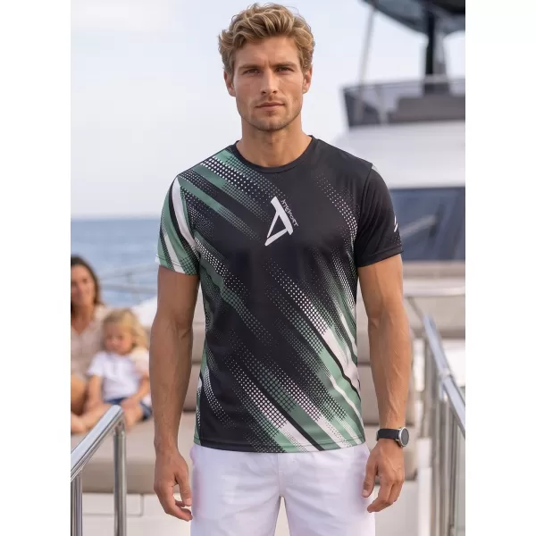  Funktionelles Premium-T-Shirt für Herren ALTISPORT VOJ/ALM028TR01 KHAKI/MILITÄR 