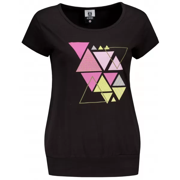  T -Shirt ALTISPORT ALW185120 SCHWARZ 