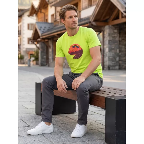  Herren-T-Shirt ALTISPORT ALM186129 KALK 