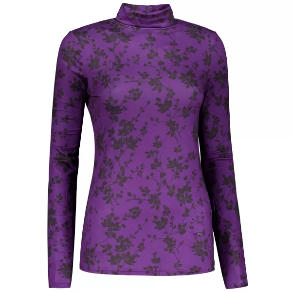  Rollkragenpullover für Damen ALTISPORT DAELIA LILA 