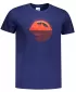 Herren-T-Shirt ALTISPORT ALM186129 MITTERNACHTSBLAU
