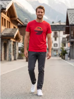 Herren-T-Shirt ALTISPORT ALM186129 ROT