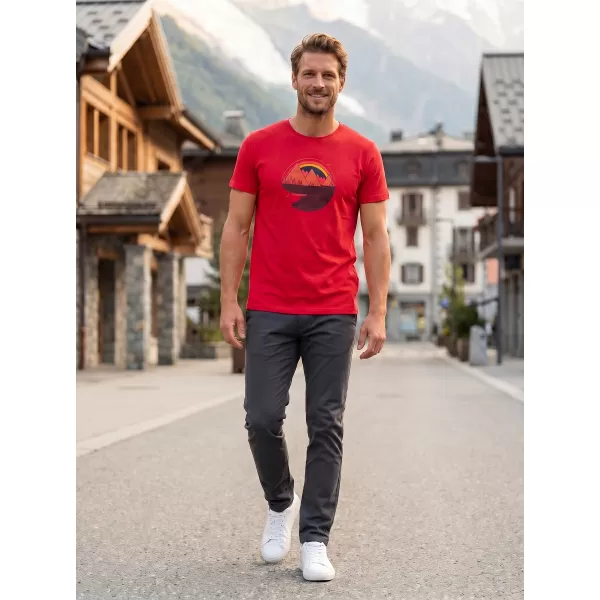  Herren-T-Shirt ALTISPORT ALM186129 ROT 