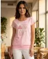 T -Shirt ALTISPORT ALW185120 ROSA