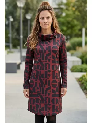 Damen-Sweatshirt KIXMI TRACY BURGUND