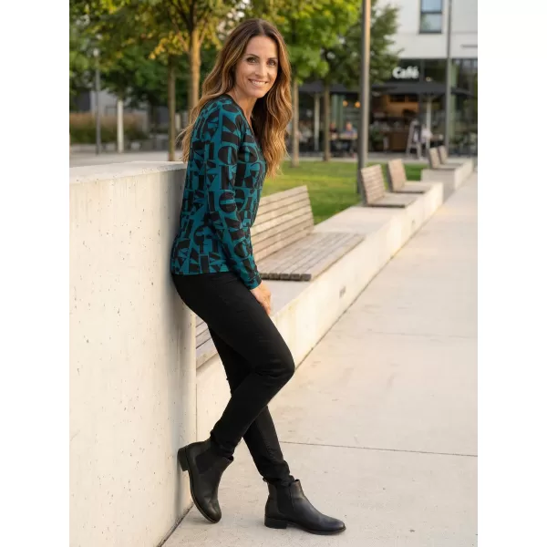  Damen-T-Shirt KIXMI TAFFY KEROSIN 