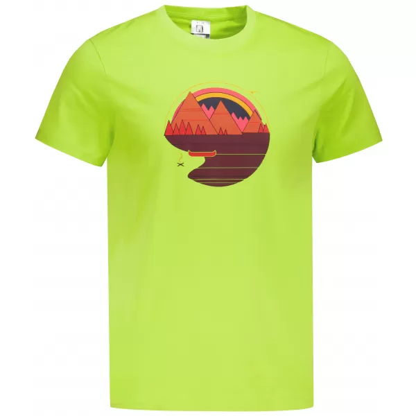  Herren-T-Shirt ALTISPORT ALM186129 KALK 