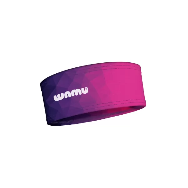  Sport-Stirnband für Kinder WAMU MOZAIKA LILA 