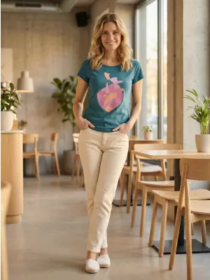T -Shirt ALTISPORT ALW187122 KEROSIN
