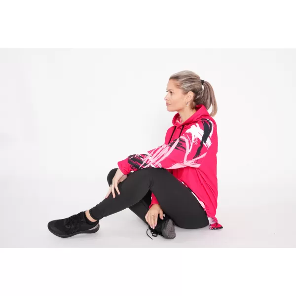  Funktionelles erweitertes Damen-Sweatshirt Premium ALTISPORT VOJ/ALW039MI03 VIVA MAGENTA 