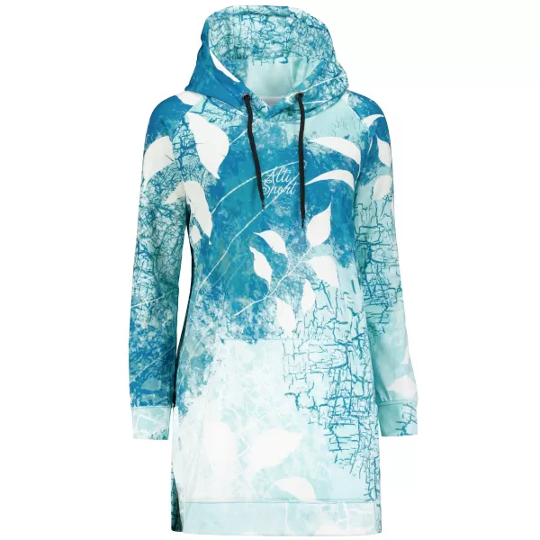  Funktionelles erweitertes Damen-Sweatshirt Premium ALTISPORT VOJ/ALW020MI03 BLAU 