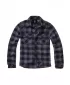 Hemd BRANDIT BD6016 SCHWARZ/GRAU