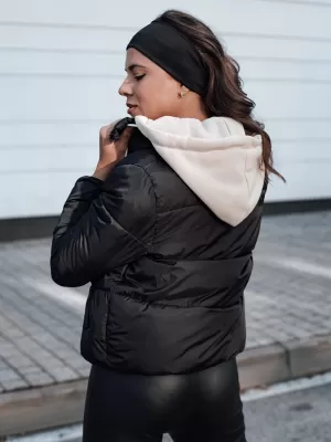 Frauenjacke DSTREET NORDPUFF SCHWARZ