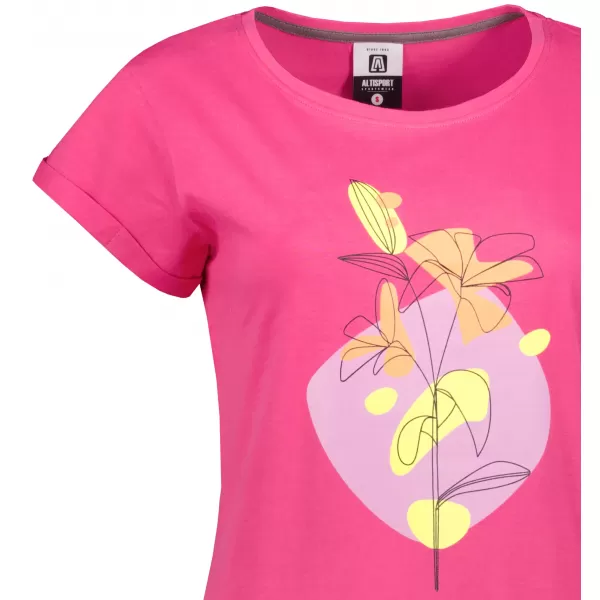  Frauen erweitert t -Shirt/Kleid ALTISPORT ALW187178 LILA 