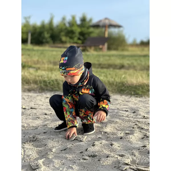  Baby Softshell Hosen WAMU GAME ON SCHWARZ 