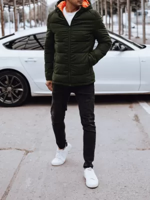 Herren Winterjacke DSTREET GRÜN