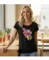 T -Shirt ALTISPORT ALW185120 SCHWARZ