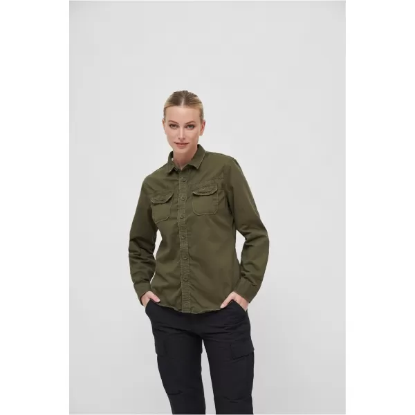  Hemd BRANDIT BD9618 OLIVE 