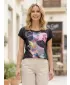Damen-T-Shirt ALTISPORT DIANITA SCHWARZ