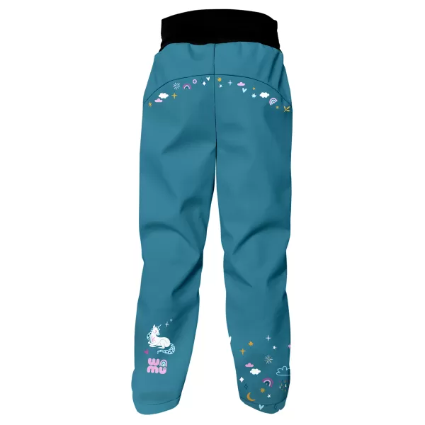 Baby Softshell Hosen WAMU JEDNOROŽCI BLAU 