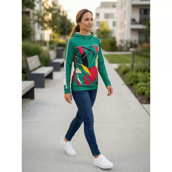 Funktionaler Sweatshirt -Prämie von Frauen ALTISPORT VOJ/ALW042MI01 GRÜN 