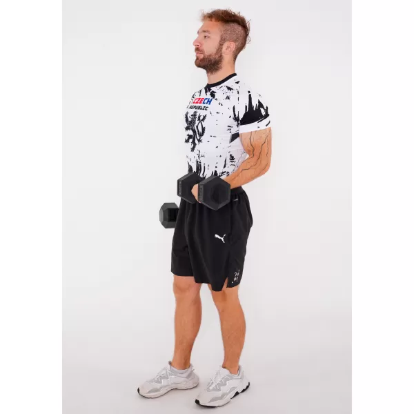  Herren Funktions-Kompressionsshirt mit kurzen Ärmeln Premium ALTISPORT VOJ/ALM036TR04 ABSTRAKTION 