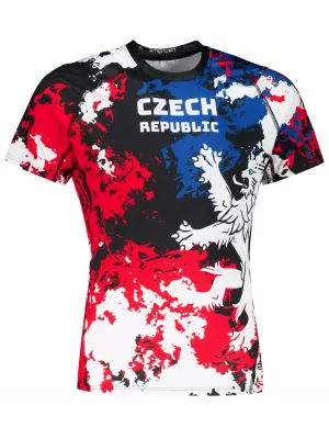 Herren Funktions-Kompressionsshirt mit kurzen Ärmeln Premium ALTISPORT VOJ/ALM036TR04 FLECKEN