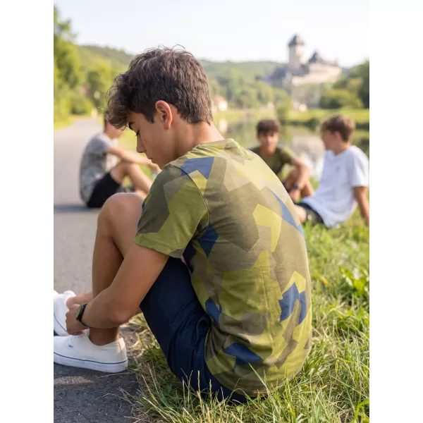  T -Shirt BRANDIT T BD6017 SCHWEDISCHE CAMO 