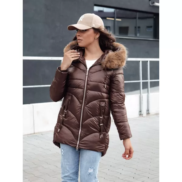  Damenjacke DSTREET WINTERCHIC KARAMELL 