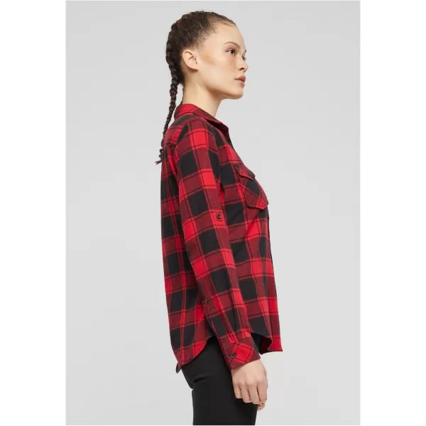 Hemd BRANDIT BD9336 ROT/SCHWARZ 