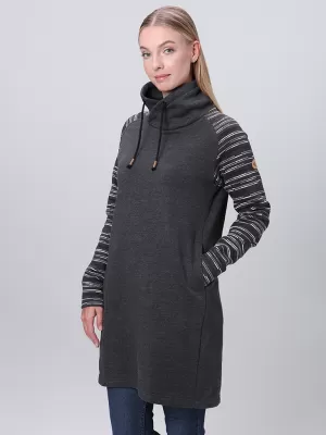 Kleid LOAP EBNERA DUNKELGRAU