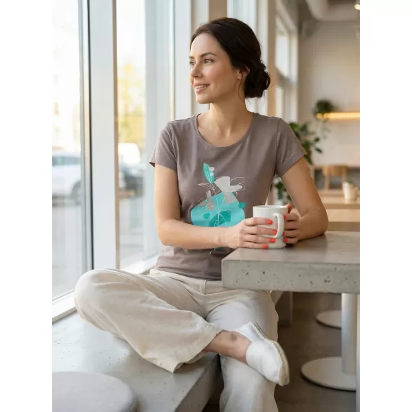  T -Shirt ALTISPORT ALW187122 STAHL 