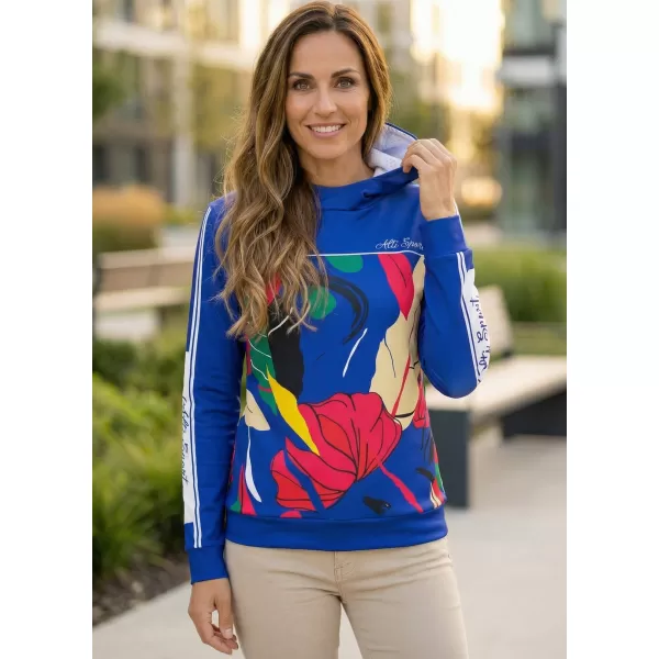  Funktionaler Sweatshirt -Prämie von Frauen ALTISPORT VOJ/ALW042MI01 BLAU 