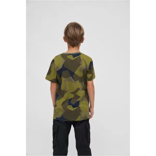  T -Shirt BRANDIT T BD6017 SCHWEDISCHE CAMO 