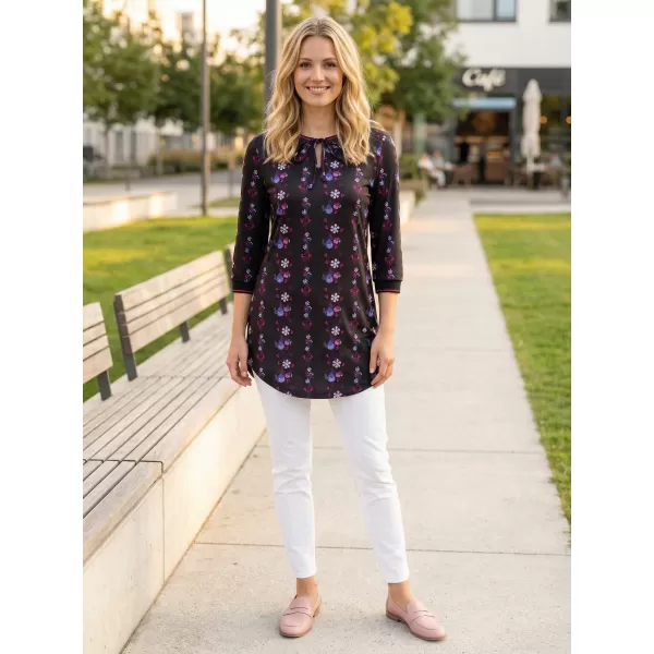  Damen-T-Shirt KIXMI TRISHA SCHWARZ 