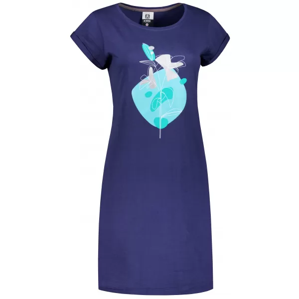  Frauen erweitert t -Shirt/Kleid ALTISPORT ALW187178 MITTERNACHT 
