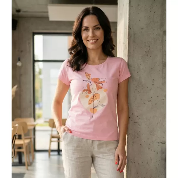  T -Shirt ALTISPORT ALW187122 ROSA 