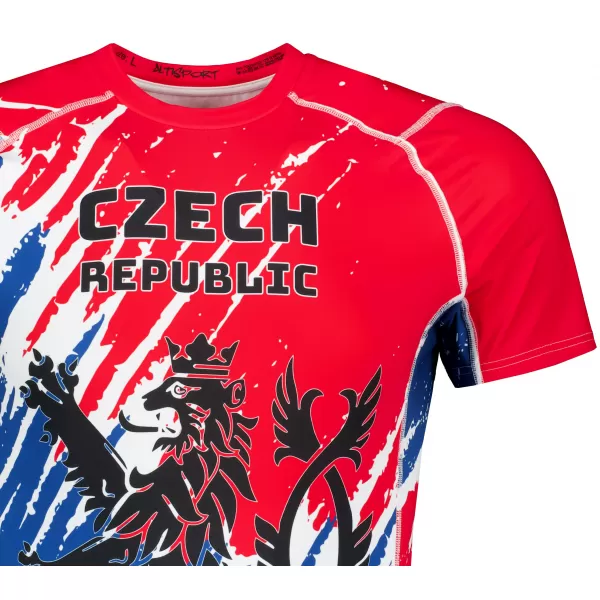  Herren Funktions-Kompressionsshirt mit kurzen Ärmeln Premium ALTISPORT VOJ/ALM036TR04 LÖWE 