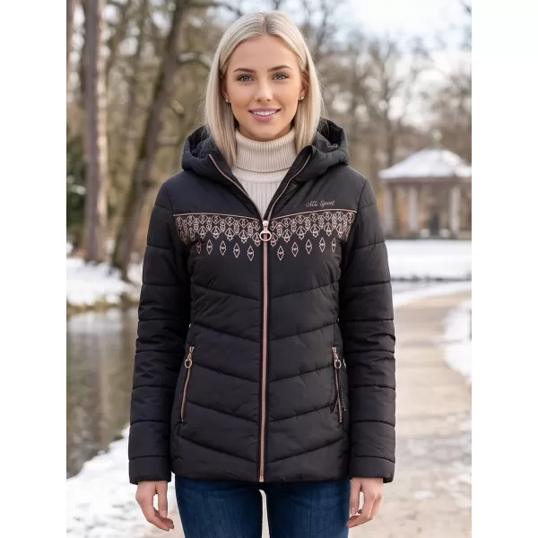  Damenjacke ALTISPORT DELSY SCHWARZ 