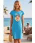 Frauen erweitert t -Shirt/Kleid ALTISPORT ALW187178 TÜRKIS