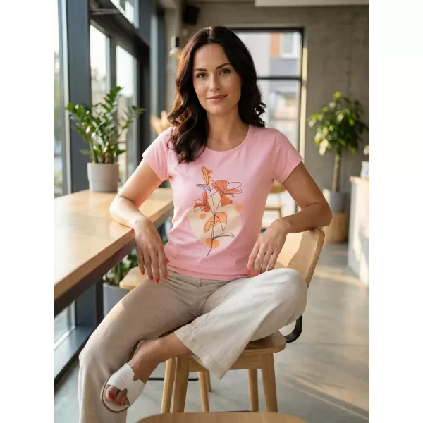 T -Shirt ALTISPORT ALW187122 ROSA 
