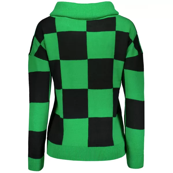  Damenpullover ALTISPORT DELLA SCHWARZ GRÜN 