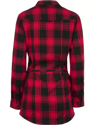 Hemd BRANDIT BD44006 ROT/SCHWARZ