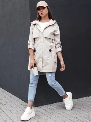 Damenjacke DSTREET STYLE QUEEN TY4394 HELLGRAU
