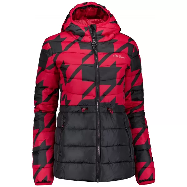 Damenjacke ALTISPORT DARCIA SCHWARZ ROT 