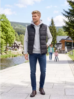 Herrenweste ALTISPORT DAMAN SCHWARZ