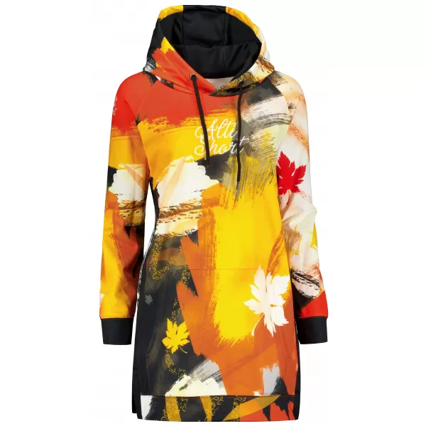  Funktionelles erweitertes Damen-Sweatshirt Premium ALTISPORT VOJ/ALW019MI03 ORANGE 